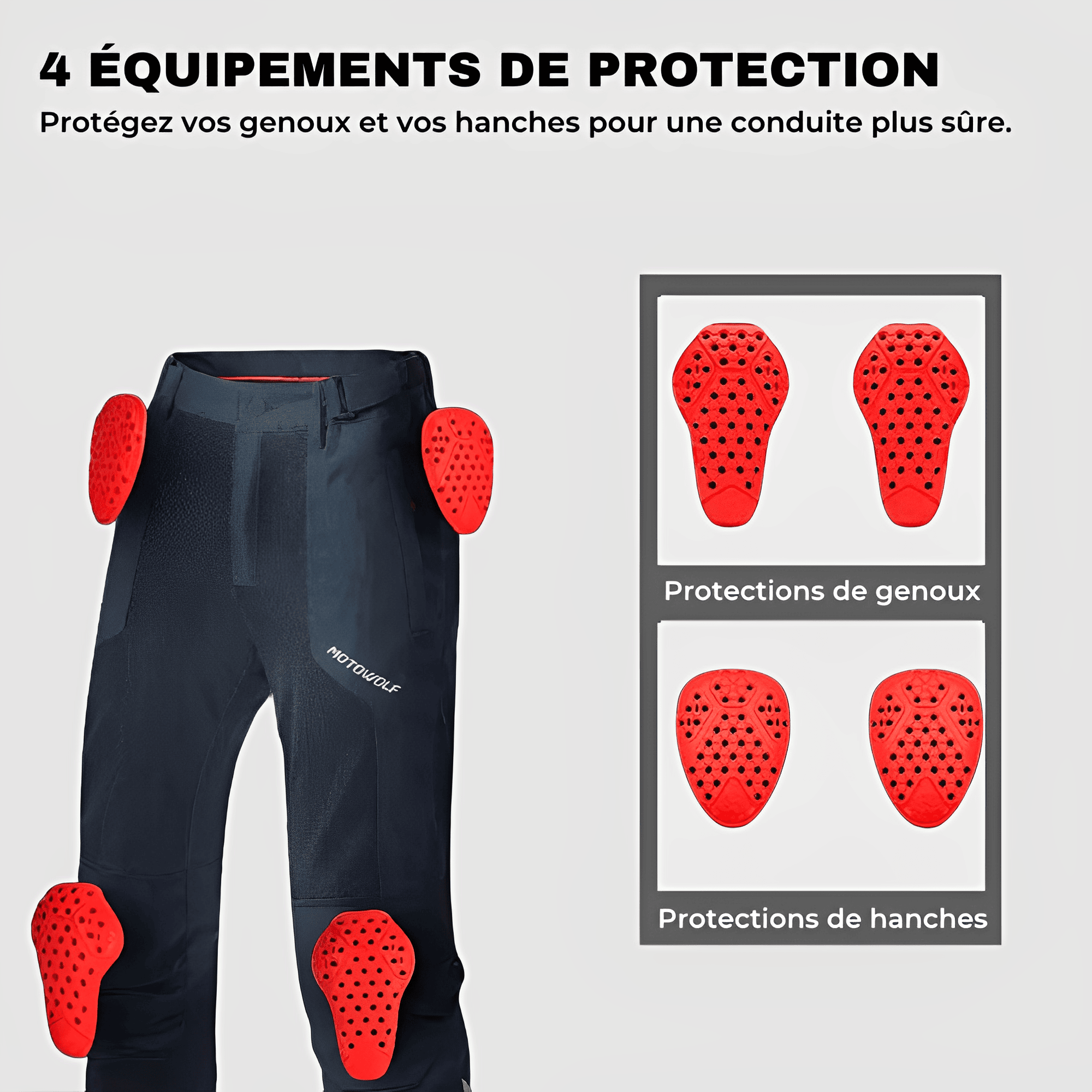 Pantalon Moto Été Ventilé Homme | AeroPlus™