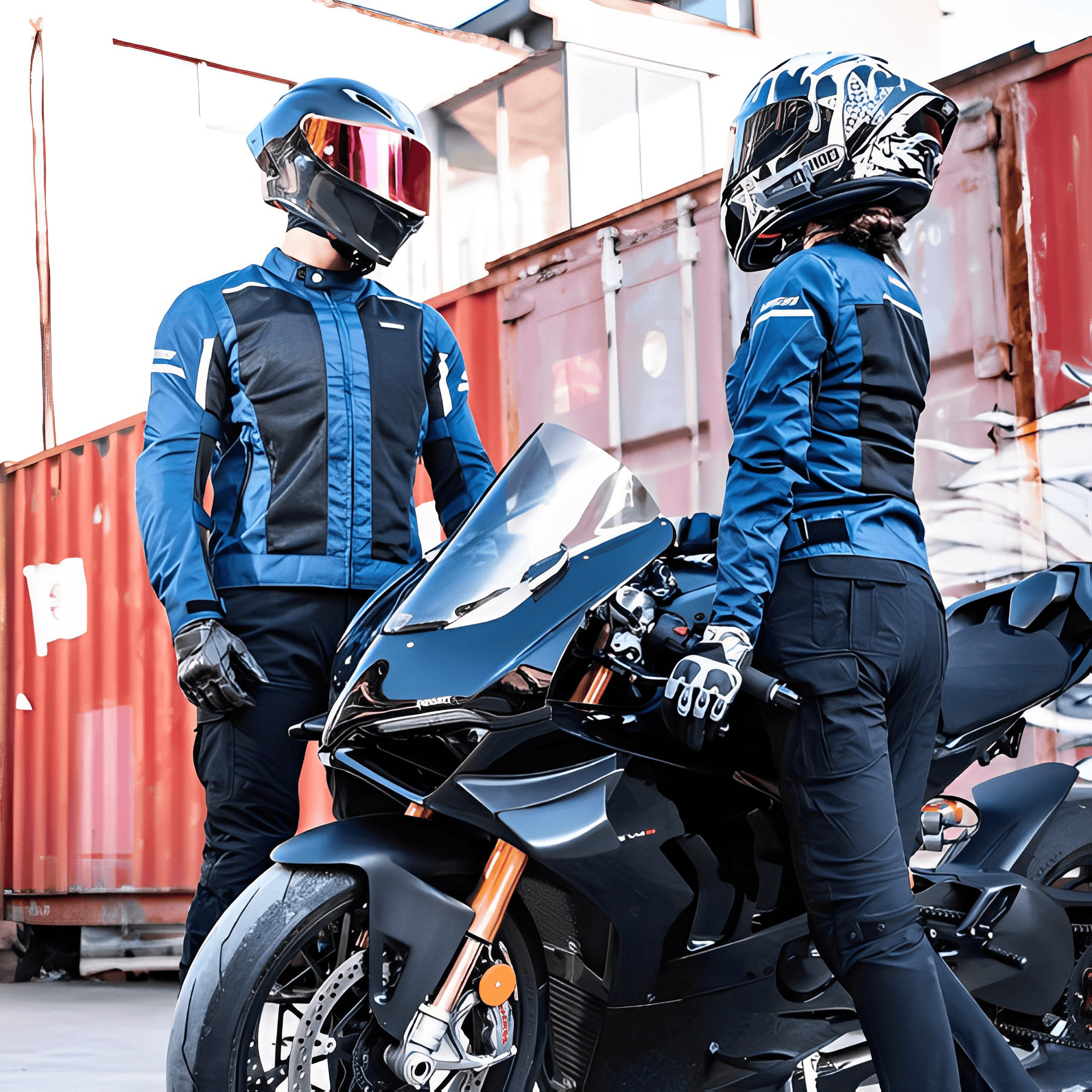 Blouson Moto Été Homme | BreezeGuard™