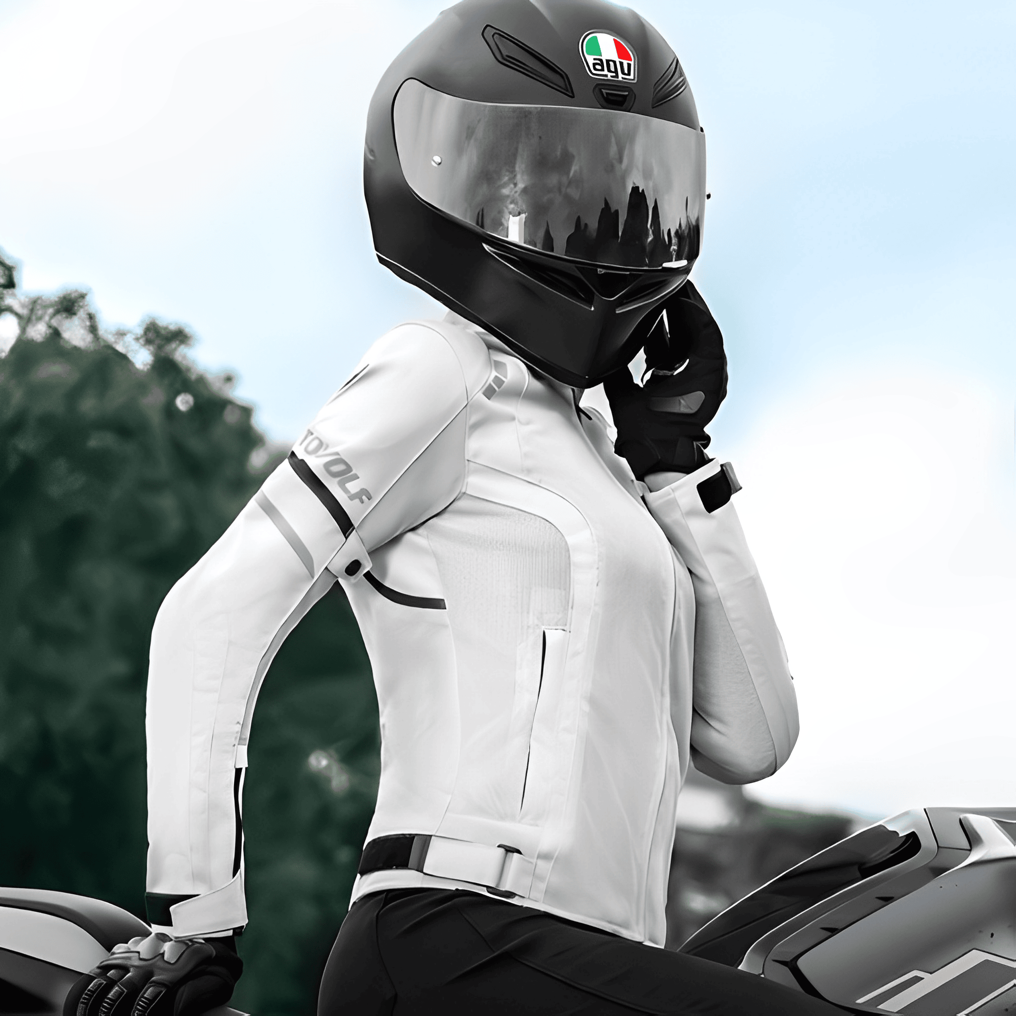 Blouson Moto Été Femme | AirRide™
