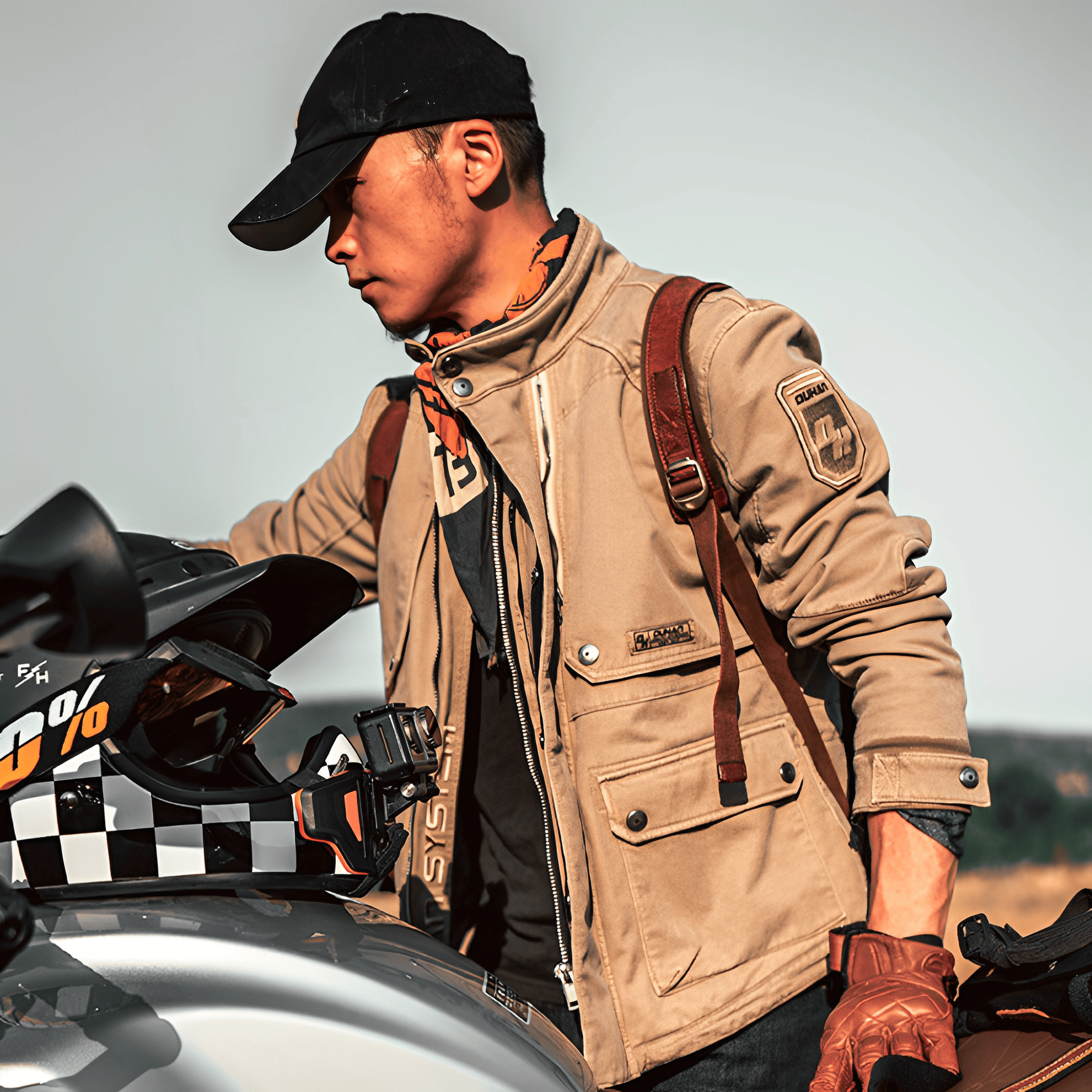 Blouson Moto Homme Vintage | RetroRider™