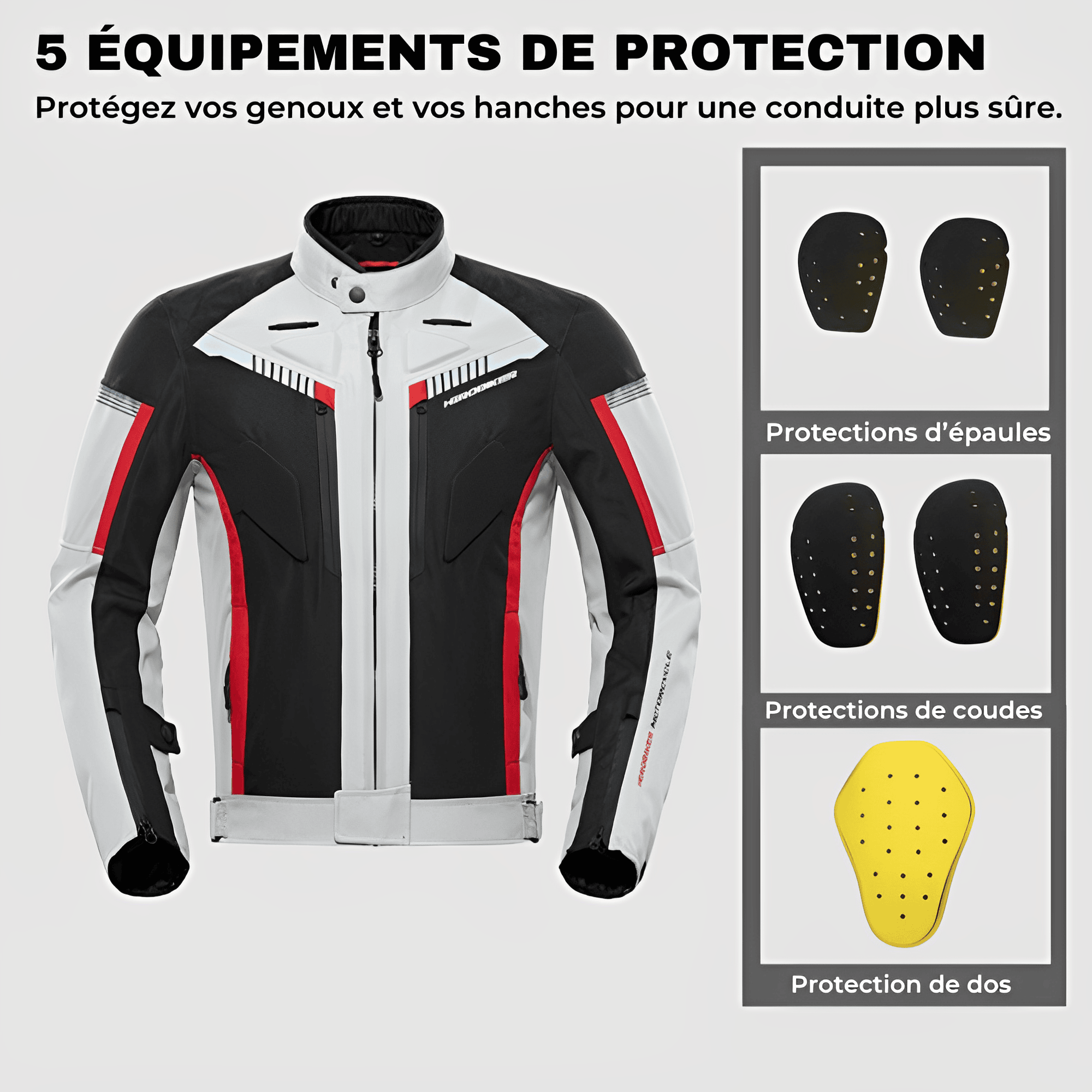 Blouson Moto Hiver Homme | ProGuard™