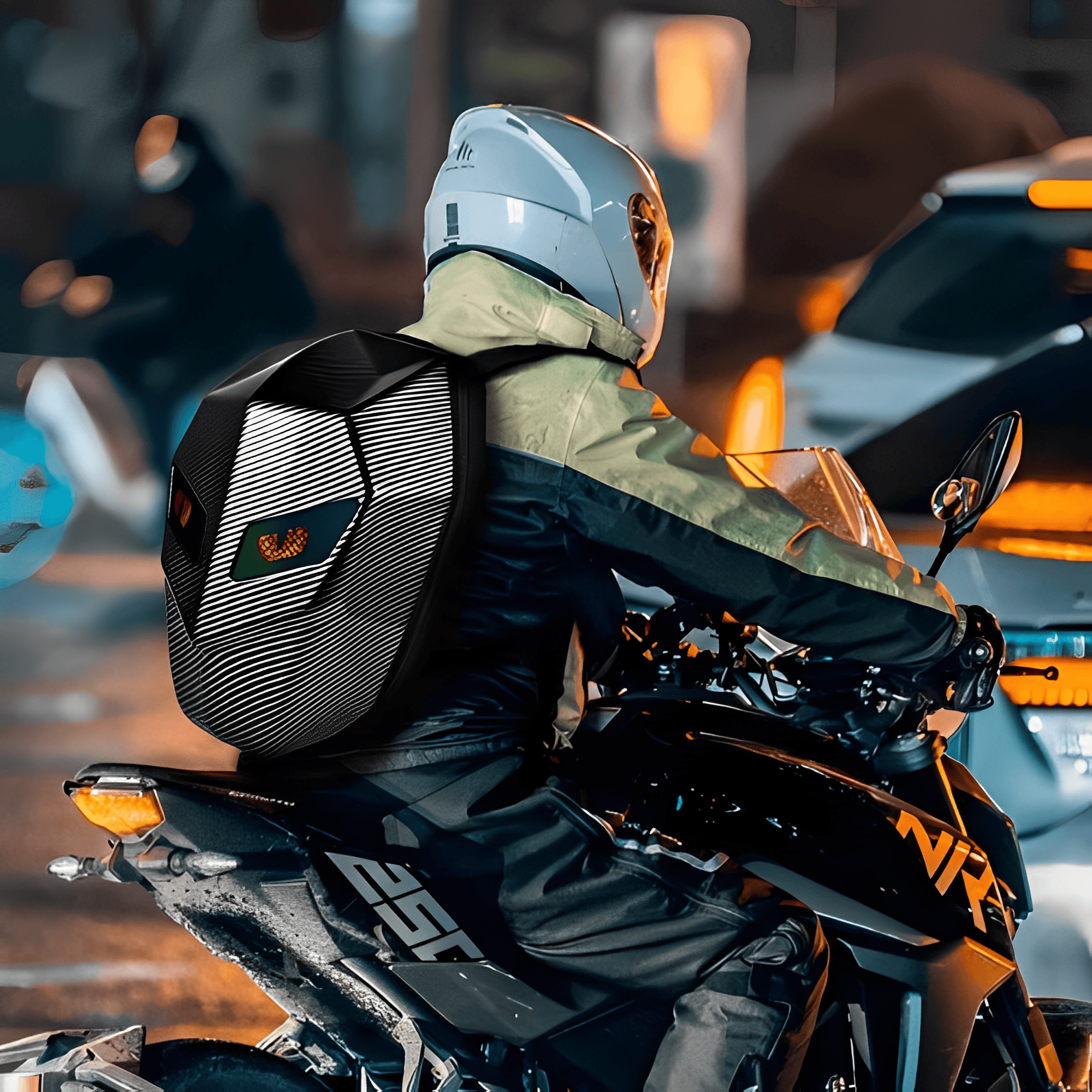 Sac à Dos Moto LED | NightRider™