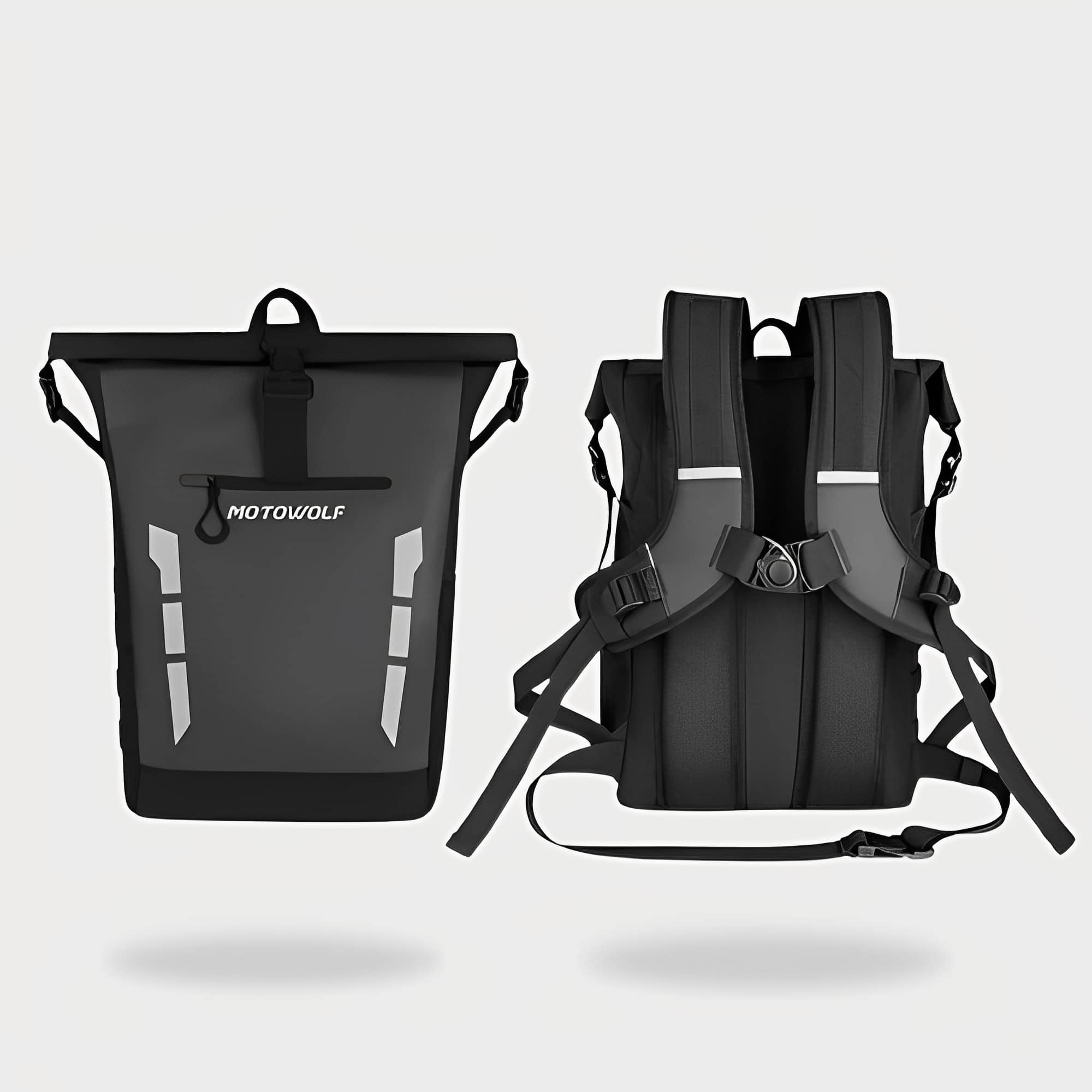 Sac à Dos Moto Étanche | Motowolf™