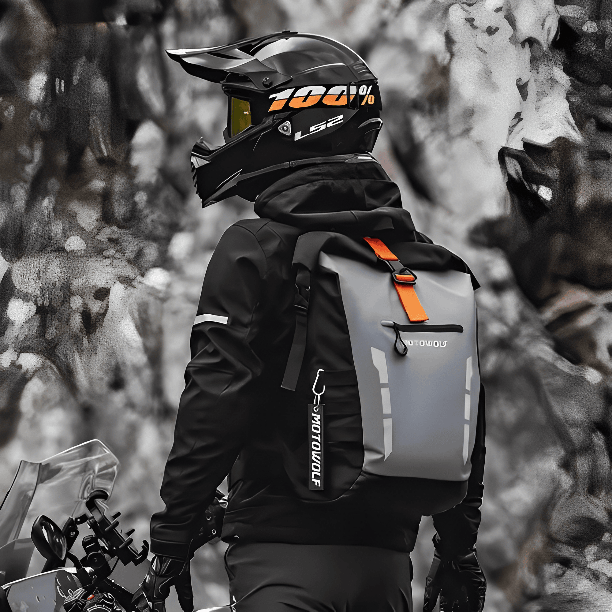 Sac à Dos Moto Étanche | Motowolf™