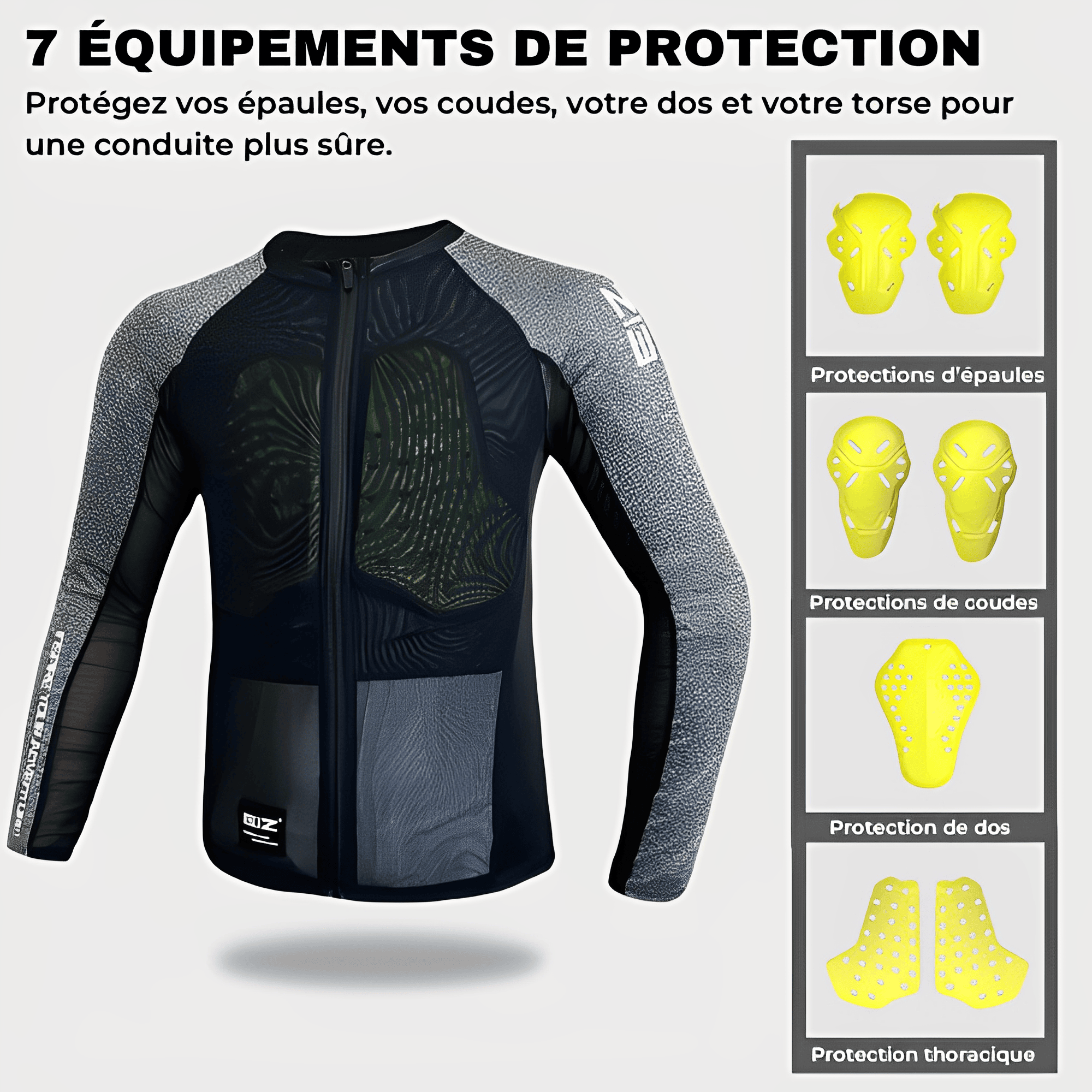 Gilet de Protection Moto | VortexRide™