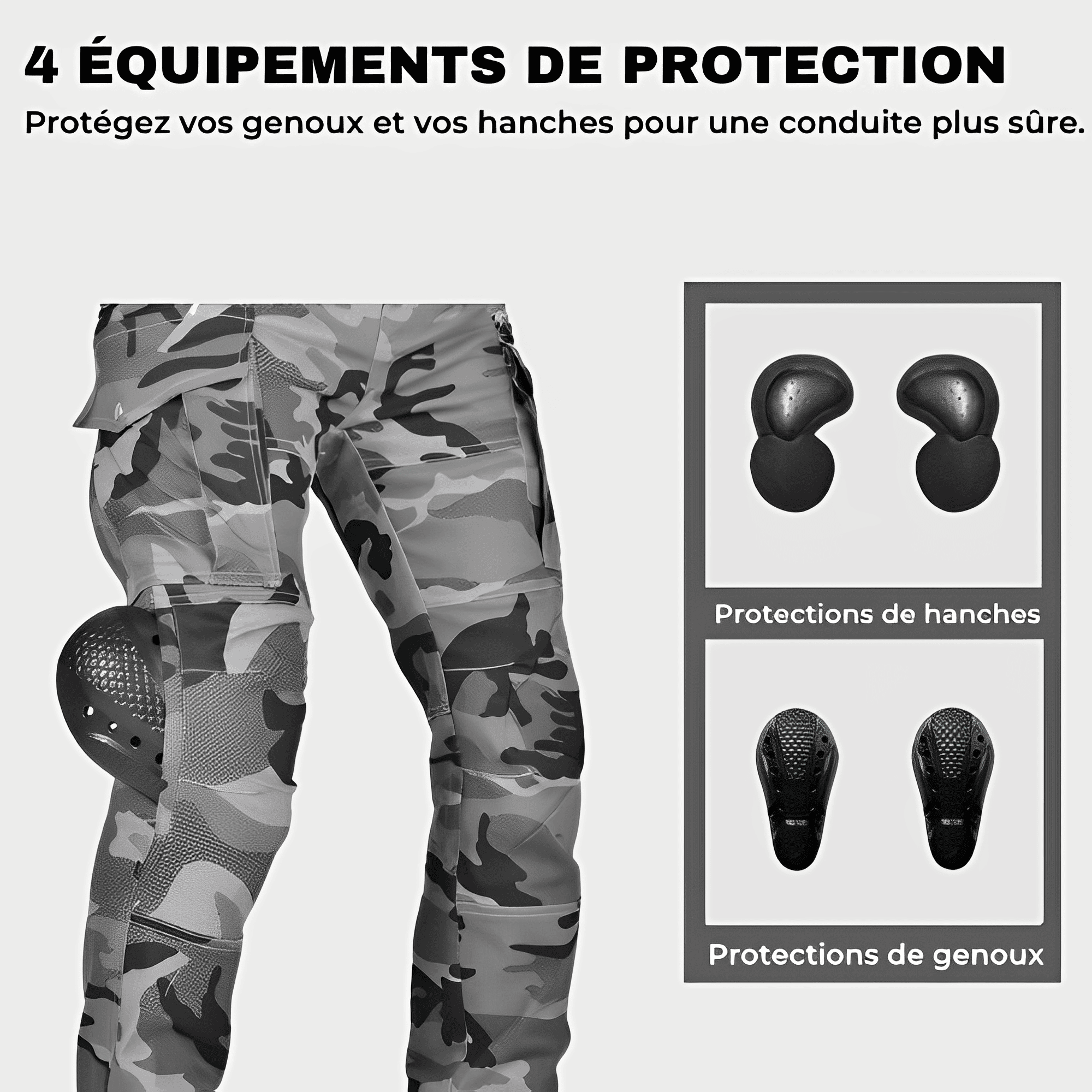 Jean Moto Camouflage Homme | MotoShield™