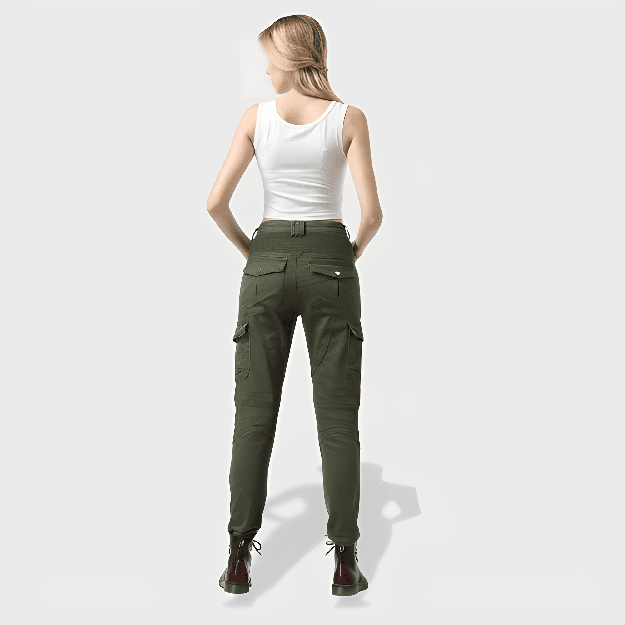 Jean Moto Femme Vert | ArmorX™