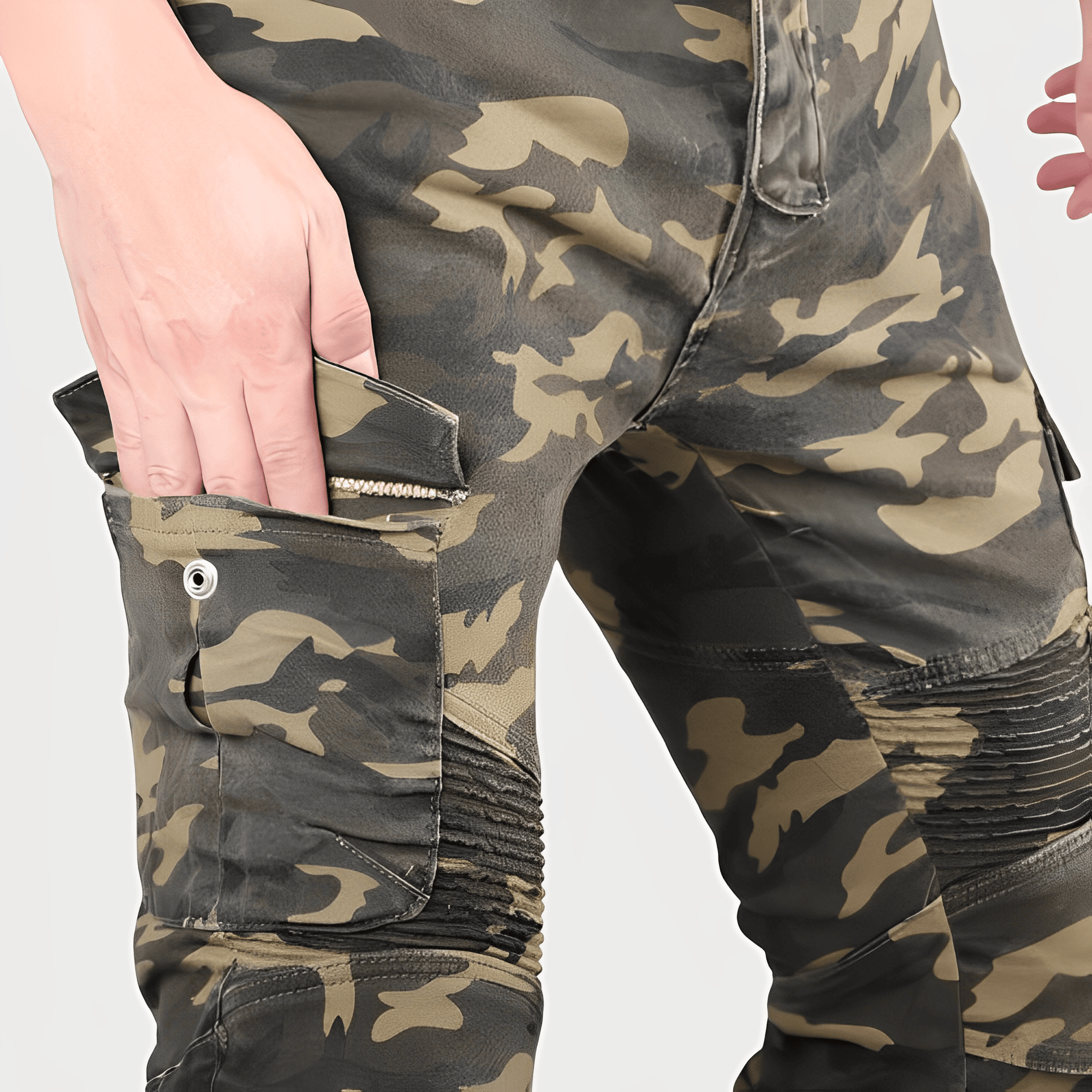 Jean Moto Homme Camouflage | RoadGuard™