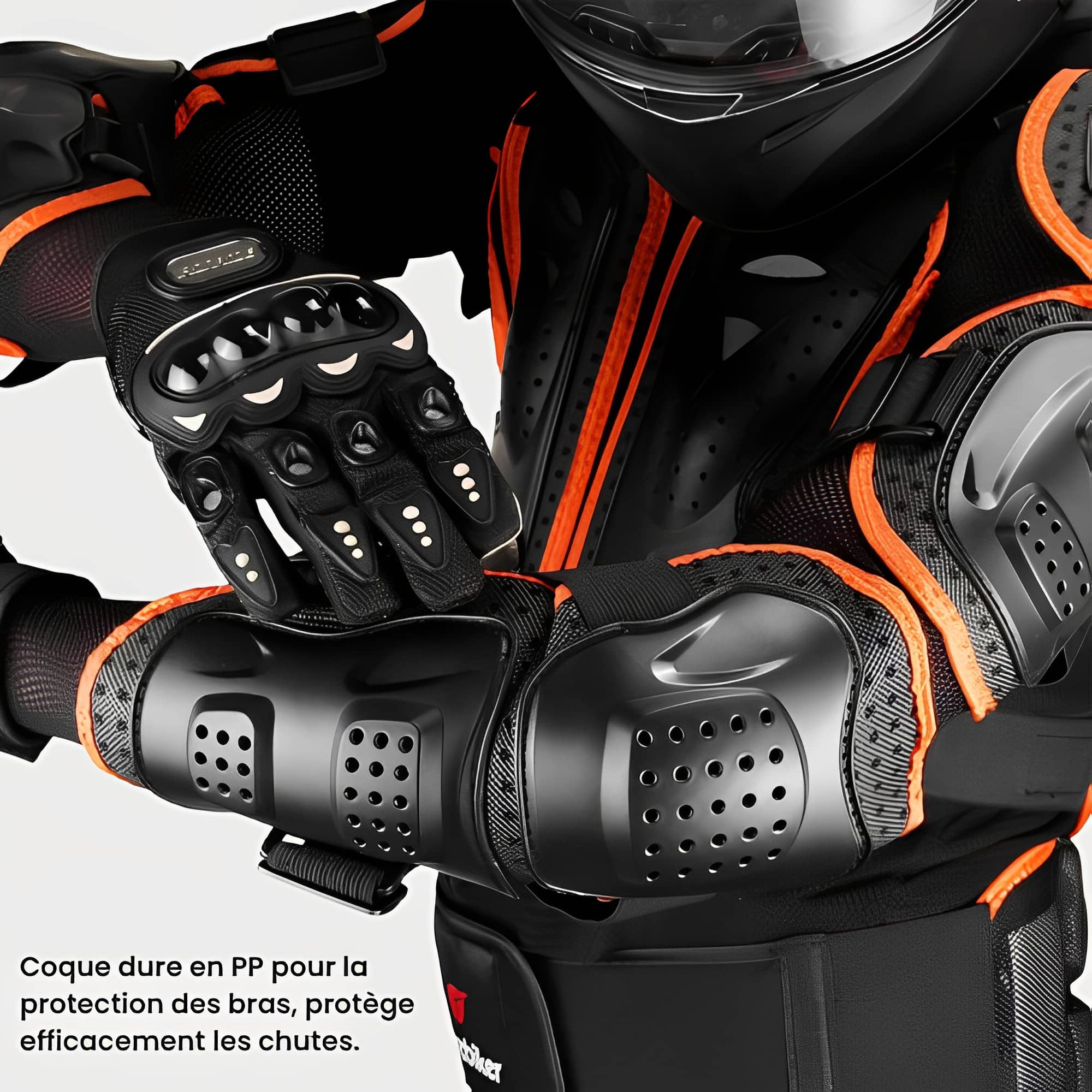 Gilet Protection Moto | ForceGuard™