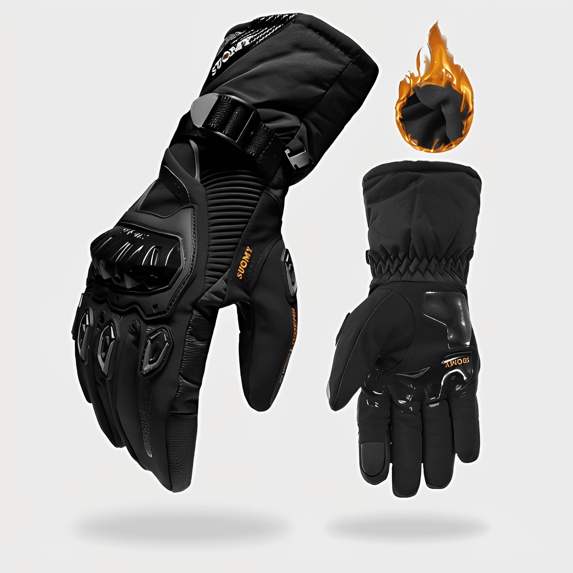 Gants Moto Hiver Tactiles | ArcticGuard™