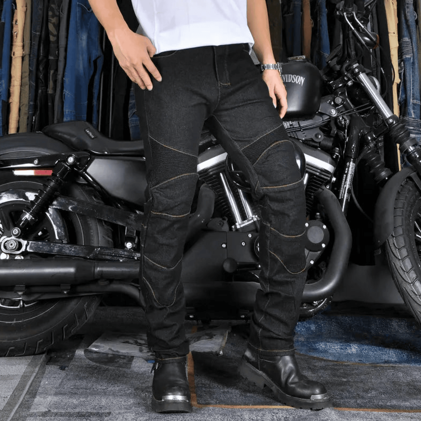 Jean Moto Homme | TurboShield™