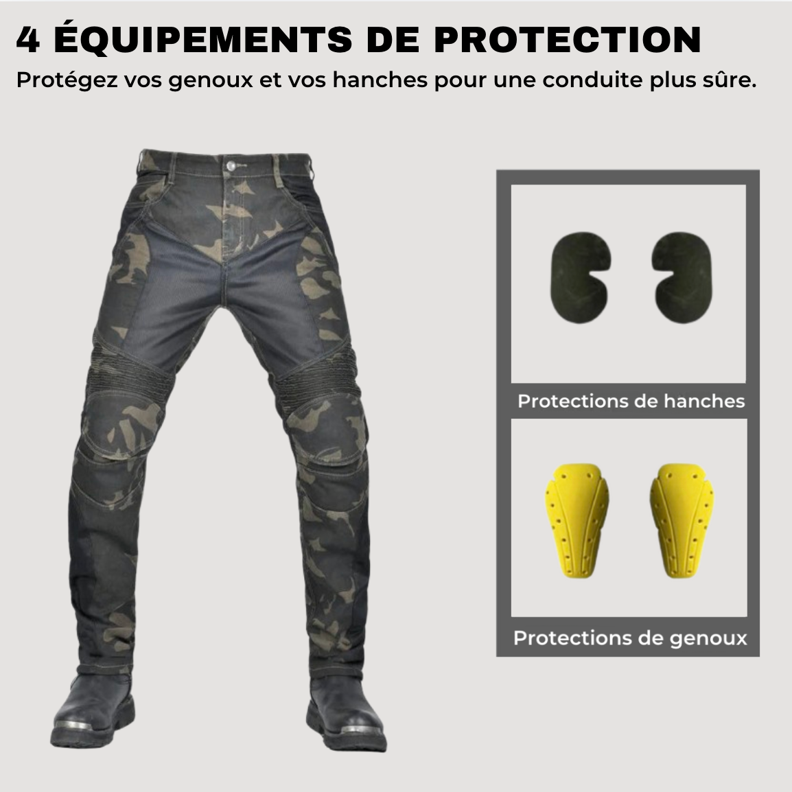 Jean Moto Homme | SafeRide™