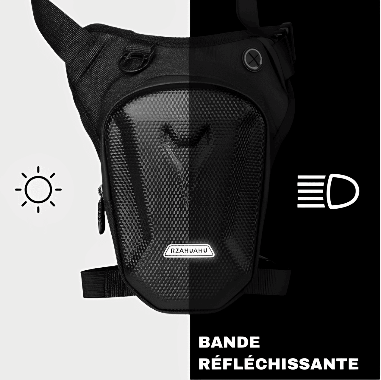 Sacoche de Jambe Moto | TitanShield™