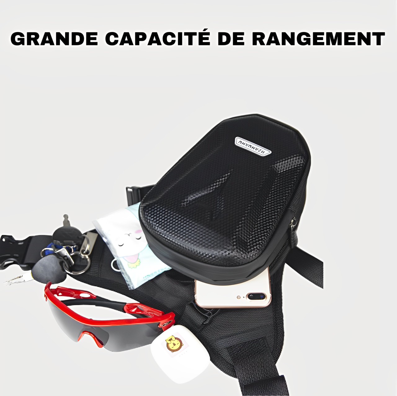 Sacoche de Jambe Moto | TitanShield™