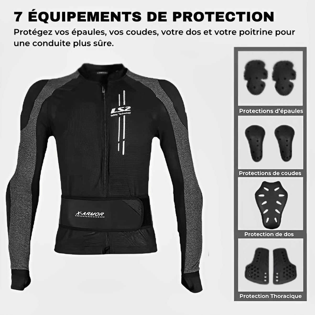 Gilet de Protection Moto Femme | Vortex™