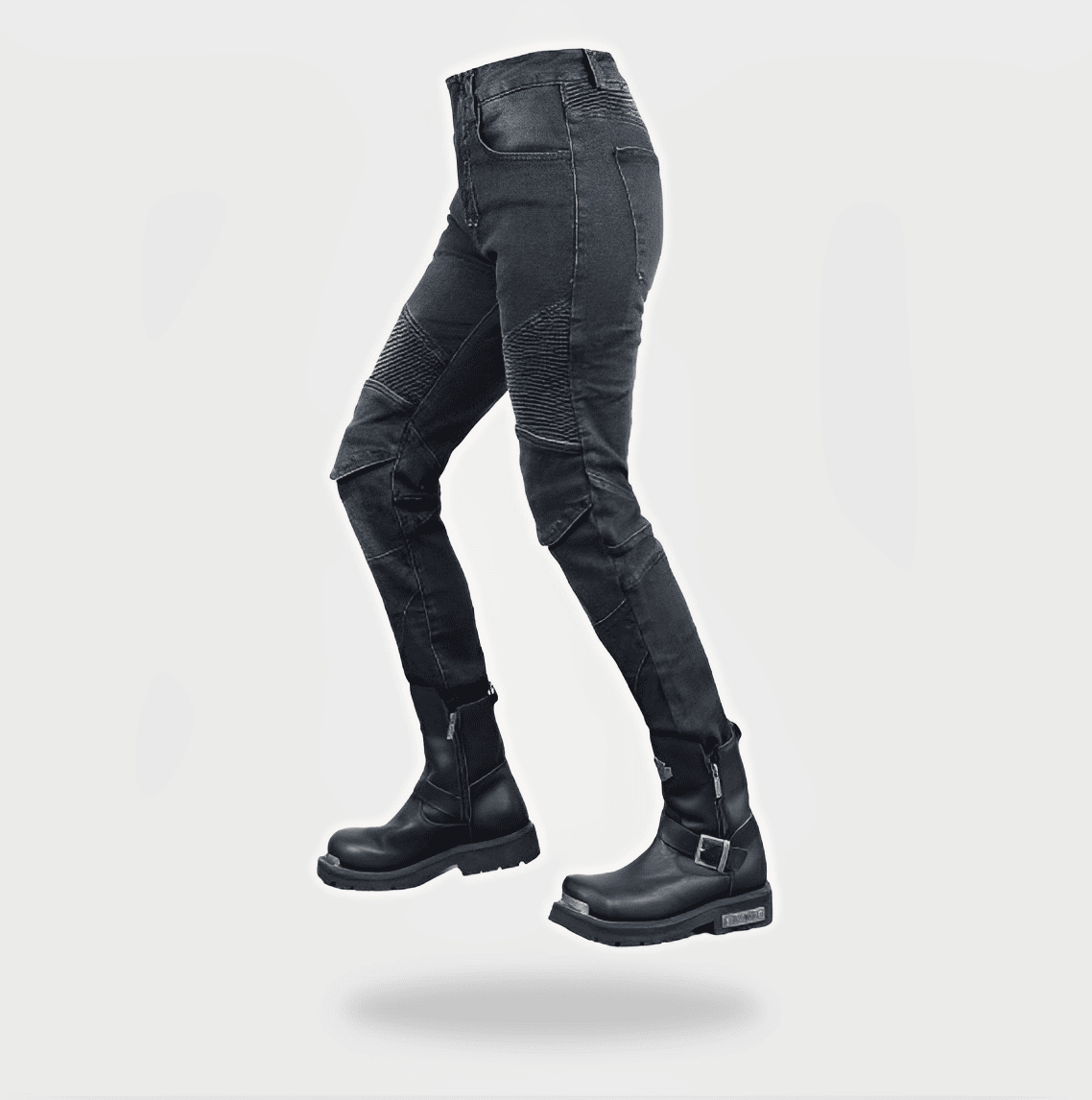 Jean Moto Femme Noir | ArmorX™