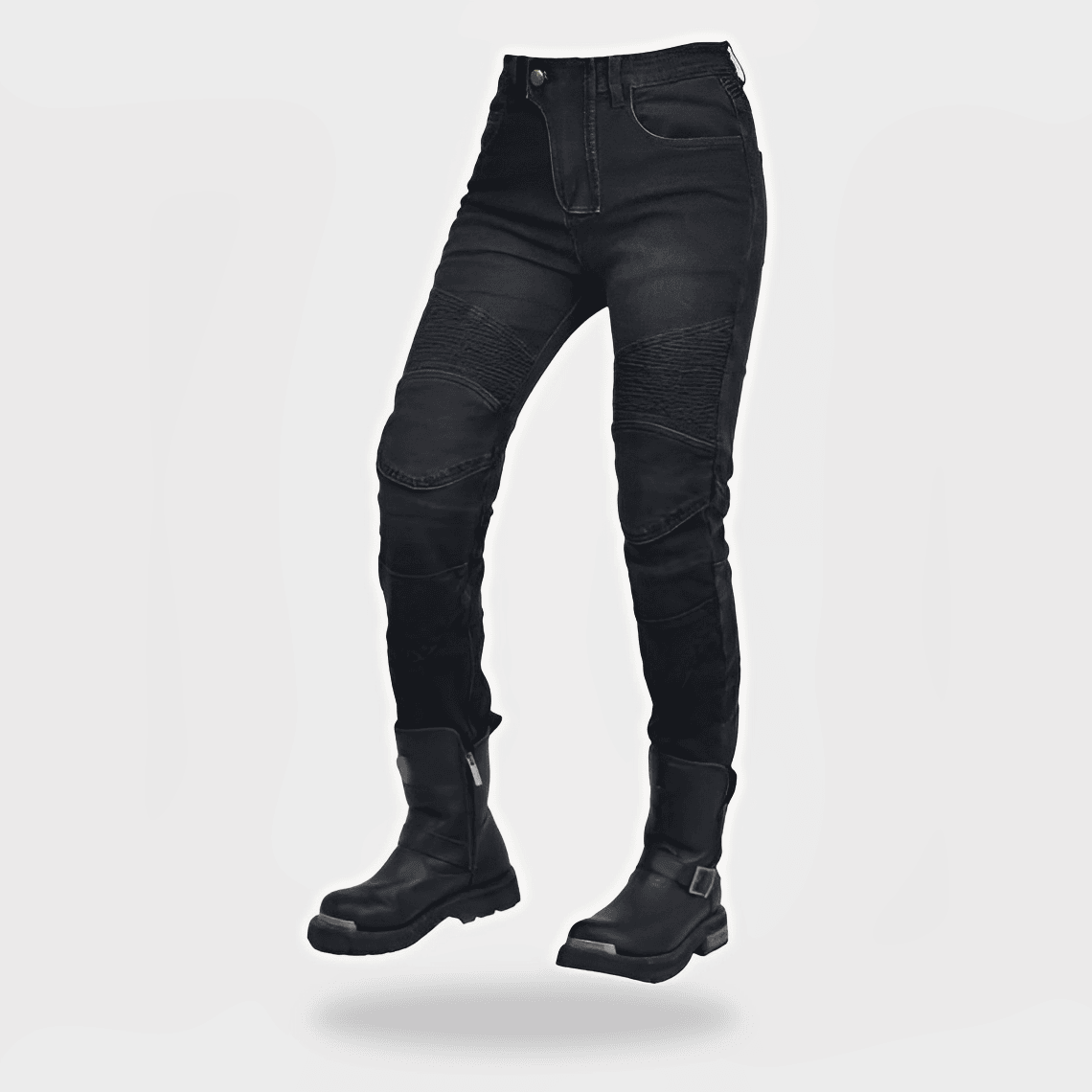 Jean Moto Femme Noir | ArmorX™