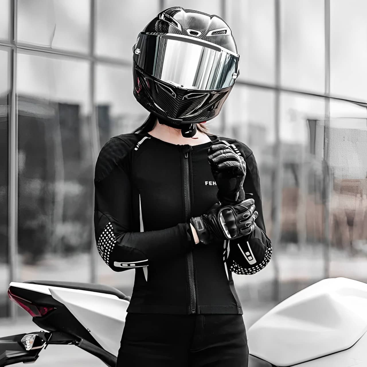 Gilet de Protection Moto Femme | Feheride™