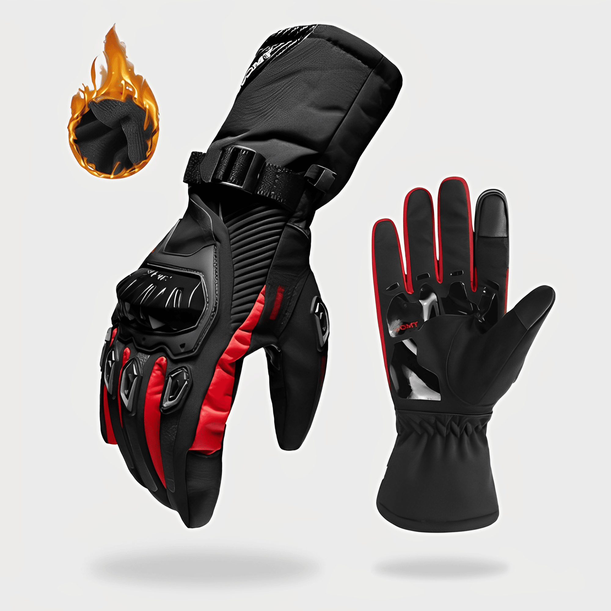 Gants Moto Hiver Tactiles | ArcticGuard™